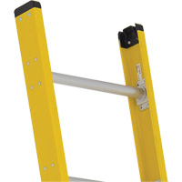 Single Section Straight Ladder - 6100 Series, 16', Fibreglass, 375 lbs., CSA Grade 1AA MF384 | Rideout Tool & Machine Inc.