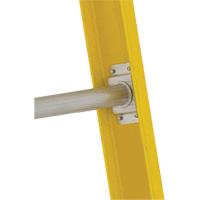 Single Section Straight Ladder - 6100 Series, 12', Fibreglass, 375 lbs., CSA Grade 1AA MF382 | Rideout Tool & Machine Inc.