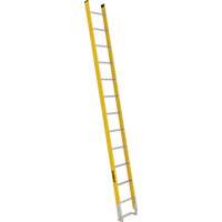 Single Section Straight Ladder - 6100 Series, 12', Fibreglass, 375 lbs., CSA Grade 1AA MF382 | Rideout Tool & Machine Inc.