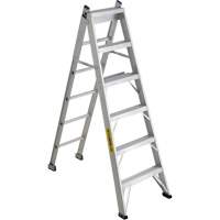 Escabeaux industriels Multi-Way de s&eacute;rie 2700, 6', Aluminium, Capacit&eacute; de 250 lb, ANSI 1, CSA 1 Rideout Tool & Machine Inc.