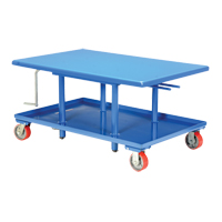 Table &eacute;l&eacute;vatrice &agrave; montant, 42" lo x 30" la, Acier, Capacit&eacute; 2000 lb Rideout Tool & Machine Inc.