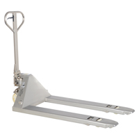 Pallet Truck, Stainless Steel, 48" L x 27" W, 5500 lbs. Capacity MF998 | Rideout Tool & Machine Inc.