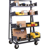 Adjust-A-Tray Trucks, 18" x 38" x 64", 1500 lbs. Capacity MH011 | Rideout Tool & Machine Inc.