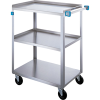Shelf Cart, 3 Tiers, 18" W x 39" H x 31" D, 500 lbs. Capacity MI814 | Rideout Tool & Machine Inc.