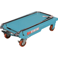 Heavy-Duty Hydraulic Scissor Lift Table, 27-1/2" L x 17-3/4" W, Steel, 330 lbs. Capacity Rideout Tool & Machine Inc.