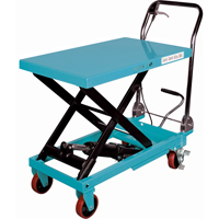 Heavy-Duty Hydraulic Scissor Lift Table, 32" L x 19-3/4" W, Steel, 660 lbs. Capacity Rideout Tool & Machine Inc.