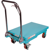 Heavy-Duty Hydraulic Scissor Lift Table, 32" L x 19-3/4" W, Steel, 660 lbs. Capacity Rideout Tool & Machine Inc.