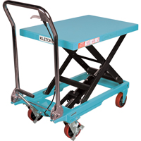Heavy-Duty Hydraulic Scissor Lift Table, 32" L x 19-3/4" W, Steel, 660 lbs. Capacity Rideout Tool & Machine Inc.