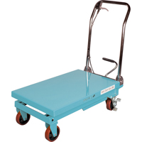 Heavy-Duty Hydraulic Scissor Lift Table, 32" L x 19-3/4" W, Steel, 660 lbs. Capacity Rideout Tool & Machine Inc.