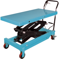 Heavy-Duty Hydraulic Scissor Lift Table, 48" L x 24" W, Steel, 1545 lbs. Capacity Rideout Tool & Machine Inc.