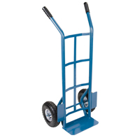 Heavy-Duty Hand Truck, Dual Handle, Steel, 46" Height, 800 lbs. Capacity Rideout Tool & Machine Inc.