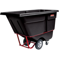 Tilt Truck, Polyethylene, 1 cu. yd., 1250 lbs. Load Capacity Rideout Tool & Machine Inc.