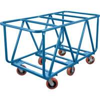 Flat Bed Lumber Cart, 60" x 30" x 33", 2500 lbs. Capacity ML141 | Rideout Tool & Machine Inc.