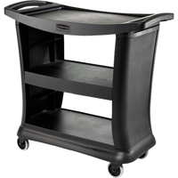 Executive Service Cart, 3 Tiers, 20" x 38" x 39", 300 lbs. Capacity Rideout Tool & Machine Inc.