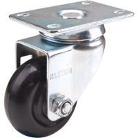 Caster, Swivel, 3" (76 mm), Polyolefin, 250 lbs. (113 kg.) Rideout Tool & Machine Inc.
