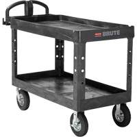 Chariot utilitaire robuste, 2 tiers, 25-1/4" x 33-1/4" x 55", Capacit&eacute; 750 lb Rideout Tool & Machine Inc.