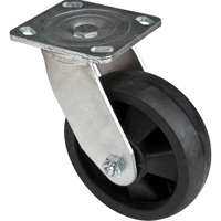 Hi-Temp Caster, Swivel, 6" (152.4 mm), Nylon, 880 lbs. (399 kg.) Rideout Tool & Machine Inc.
