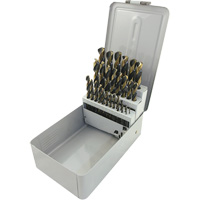 BG29 JET-KUT&reg; Torque Drive&reg; Drill Bit Set, 29 Pieces, High Speed Steel Rideout Tool & Machine Inc.