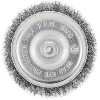 Brosse coupelle sertie sur tige Rideout Tool & Machine Inc.
