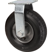 Pneumatic Casters, Rigid, 8" (203.2 mm), Pneumatic, 350 lbs. (158.8 kg.) Rideout Tool & Machine Inc.
