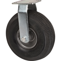 Heavy-Duty Platform Truck - Replacement Casters, Rigid, 10" (254 mm), Pneumatic, 400 lbs. (181 kg.) Rideout Tool & Machine Inc.