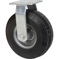 Flat-Free Casters, Rigid, 8" (203.2 mm), Flat-Free, 275 lbs. (125 kg.) Rideout Tool & Machine Inc.