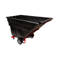 Tilt Truck, Polyethylene, 1-1/2 cu. yd., 1200 lbs. Load Capacity Rideout Tool & Machine Inc.
