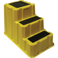 Nestable Industrial Step Stools, 3 Steps, 42" x 25-3/4" x 29" High Rideout Tool & Machine Inc.