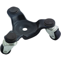 Socle roulant pour les pattes, Capacit&eacute; de 200 lb, Cadre en Acier, 2,45" h Rideout Tool & Machine Inc.