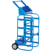 Chariot portatif pour mat&eacute;riaux bobin&eacute;s, Acier, 11 Montants, 19-1/2" la x 43-1/4" h x 17-1/2" p, Capacit&eacute; de 150 lb Rideout Tool & Machine Inc.