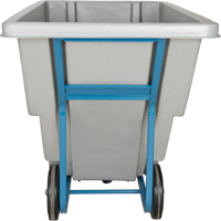 Tilt Truck, Polyethylene, 0.625 cu. yd., 850 lbs. Load Capacity Rideout Tool & Machine Inc.