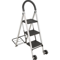 Step Stool Ladder, 3 Steps, 20" x 18" x 38-1/2" High Rideout Tool & Machine Inc.
