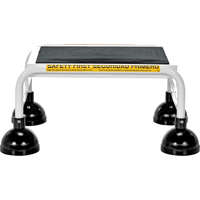 Stop-Step Ladders, 1 Steps, 16" Step Width, 9-9/16" Platform Height, Steel Rideout Tool & Machine Inc.