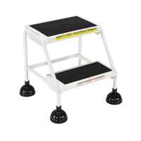 Stop-Step Ladders, 2 Steps, 16" Step Width, 18-9/16" Platform Height, Steel Rideout Tool & Machine Inc.