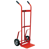 Hand Truck with Reinforced Noseplate - 136RN-HB, Dual Handle, Steel, 51" Height, 800 lbs. Capacity Rideout Tool & Machine Inc.