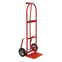 Hand Truck with Reinforced Noseplate - 126RN-HB, Single Grip Handle, Steel, 51" Height, 800 lbs. Capacity Rideout Tool & Machine Inc.