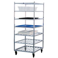 Chariot &agrave; tablettes, 7 Tiers, 28-1/2" la x 69" h x 32" p, Capacit&eacute; 525 lb Rideout Tool & Machine Inc.