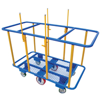 Horizontal Panel Cart, 63-7/16" x 28-1/2" x 40-15/16", 2000 lbs. Capacity MO515 | Rideout Tool & Machine Inc.