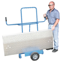 Easy-Move Panel Cart, 50-5/16" x 27" x 58-3/8", 750 lbs. Capacity MO516 | Rideout Tool & Machine Inc.