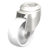 Roulette en nylon acier inoxydable, Pivotant, Diam&egrave;tre 3-1/8" (79,5 mm), Capacit&eacute; 265 lb (120 kg) Rideout Tool & Machine Inc.
