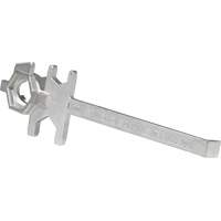 Drum Wrench, 3/4"/2" Opening, 9-1/2" Handle, Stainless Steel MO875 | Rideout Tool & Machine Inc.