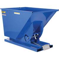 Self-Dumping Hopper, Steel, 1-1/2 cu.yd., Blue MO923 | Rideout Tool & Machine Inc.