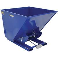 Self-Dumping Hopper, Steel, 2 cu.yd., Blue MO924 | Rideout Tool & Machine Inc.