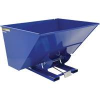 Self-Dumping Hopper, Steel, 3 cu.yd., Blue MO926 | Rideout Tool & Machine Inc.