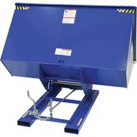 Self-Dumping Hopper, Steel, 3 cu.yd., Blue MO926 | Rideout Tool & Machine Inc.