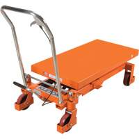 Hydraulic Scissor Lift Table, 40" L x 20 " W, Steel, 2200 lbs. Capacity MP011 | Rideout Tool & Machine Inc.