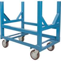 Pipe & Bar Cradle Truck, 36" L x 24" W x 34" H, 2500 lbs. Capacity, Polyurethane Wheels Rideout Tool & Machine Inc.