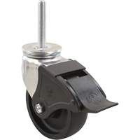 Emaxx™ RollX™ Wow Caster, Swivel with Brake, 4" (101.6 mm) Dia., 1200 lbs. (544.3 kg.) Capacity MP055 | Rideout Tool & Machine Inc.