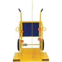 Chariot pour chalumeau et bouteille &agrave; gaz, Roues Rempli de mousse, Base de 24" la x 19-1/2" lo, 500 lb Rideout Tool & Machine Inc.