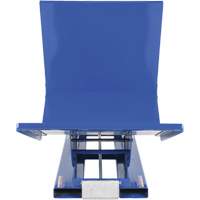 Open Sided Hopper, Steel, 1 cu.yd., Blue MP120 | Rideout Tool & Machine Inc.